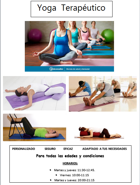Yoga Terapéutico - Fisioterapia Back Me Up